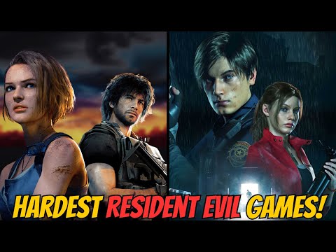 Видео: 10 САМЫХ СЛОЖНЫХ игр Resident Evil!