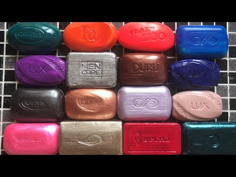 Видео: Резка сухого лакированного мыла / cutting dry colored soap / асмр мыло/ a lot of soap