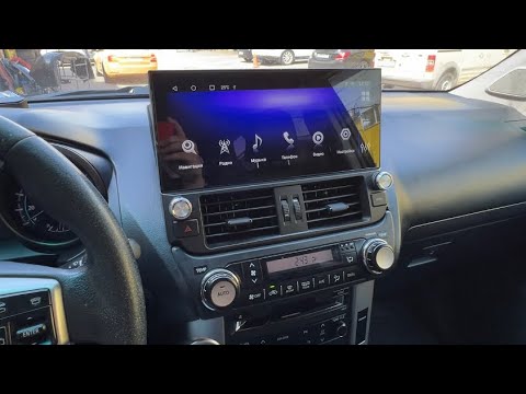 Видео: Магнитола для Toyota Prado 150 2009-2013 в комплектации с круговым обзором