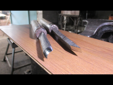 Видео: ковка стамески