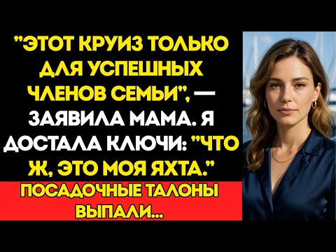 Видео: Меня Не Позвали В Семейный Круиз — Тогда Я Показала, Кто На Самом Деле Владелец Яхты