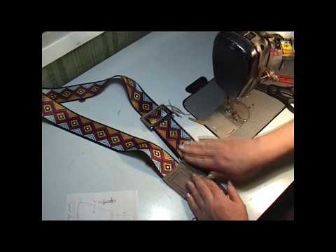 Видео: Ремень для сумки. Сам Себе Шью.