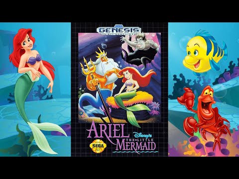 Видео: Ariel: The Little Mermaid прохождение (Sega MD)