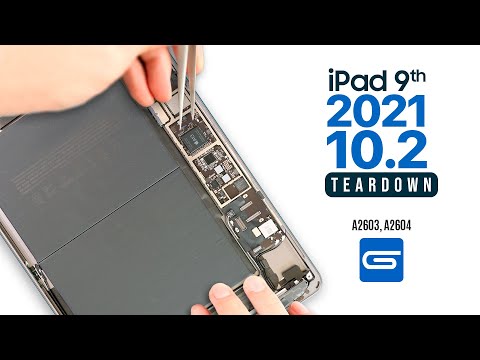Видео: Разборка iPad 9 10.2 2021 | Стоимость ремонта ?