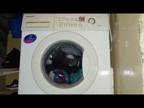 Видео: Стиральная машина Samsung 40° 800 оборотов быстрая стирка