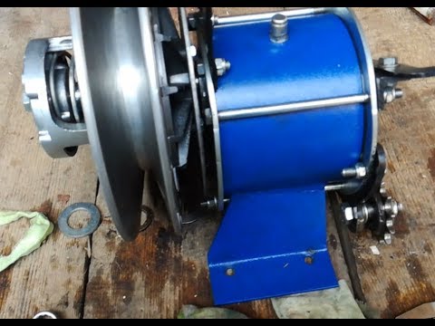 Видео: мотобуксировщик лидер обслуживание реверса