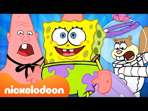 Видео: Губка Боб | ЛУЧШЕЕ из 2 сезона "Губка Боб"! | 60-минутная подборка | Nickelodeon Cyrillic