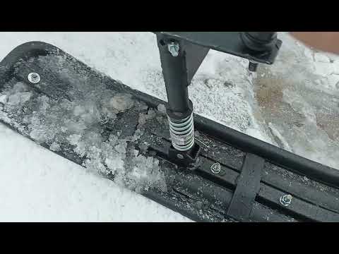 Видео: Тофалар 500. Самодельный лыжный модуль.