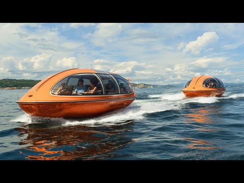 Видео: УДИВИТЕЛЬНЫЕ водные транспортные средства, о существовании которых вы даже не подозревали?