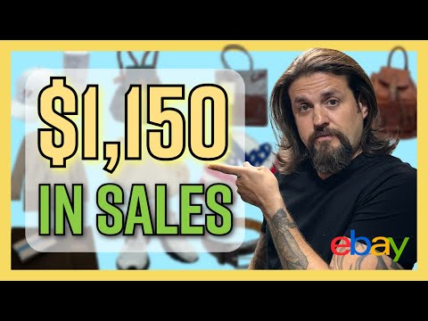 Видео: Как я заработал 675 долларов на eBay, продав 20 предметов одежды и аксессуаров