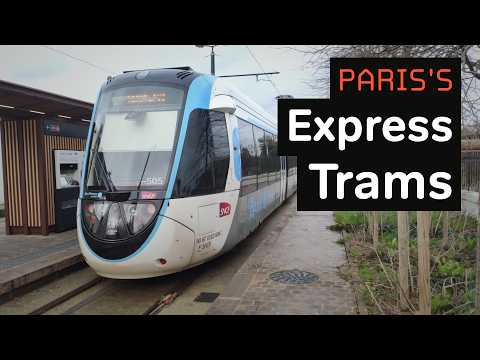Видео: Трамвайное превосходство Парижа