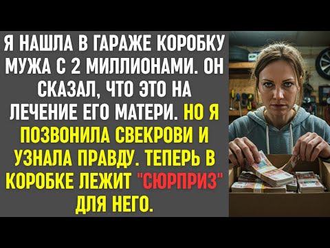 Видео: Муж прятал 2 миллиона "на лечение матери". Я узнала правду и оставила ему в коробке "сюрприз".