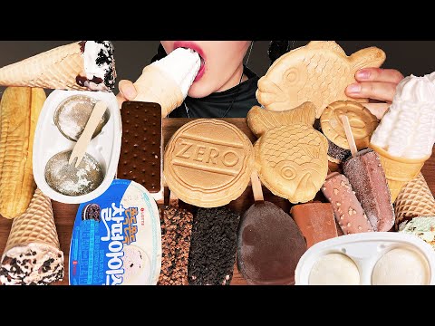 Видео: СУБ)АСМР МУКБАНГ: съедаем 16 мороженых в жаркий день#мукбангсмороженым #десертМукбанг