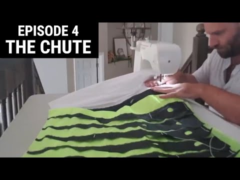 Видео: Как построить радиоуправляемый парашютист | Парашют с набегающим потоком воздуха | ЧАСТЬ 4 | Прое...