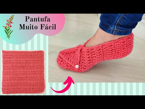 Видео: ЛЕГКОЕ ВЯЗАНИЕ КРЮЧКОМ PANTUFA ШАГ ЗА ШАГОМ
