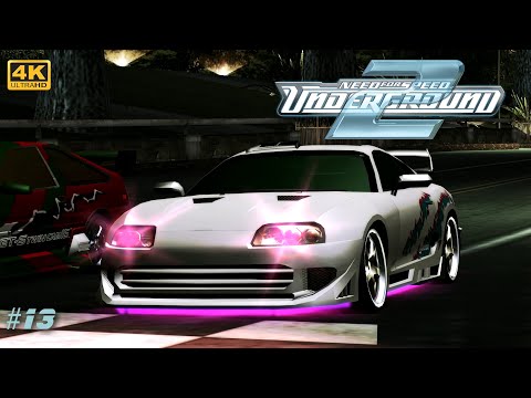 Видео: [4K] 🏁 Легенда Бэйвью - NFS Underground 2 [#13]