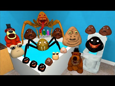 Видео: УНИЧТОЖЬТЕ ВСЕХ 3D МЕСТЬ ПОУ БОУ И СЕМЕЙКУ ХОЛЕРЫ ФРЕДДИ ФАЗБЕРА в ВАННОЙ КОМНАТЕ Garry's Mod!