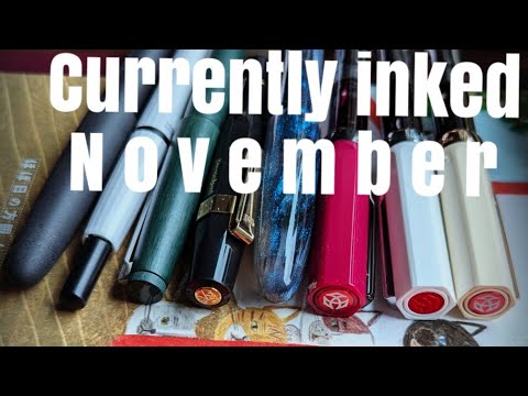 Видео: Перьевые ручки с чернилами на текущий момент (ноябрь 2025 г.)