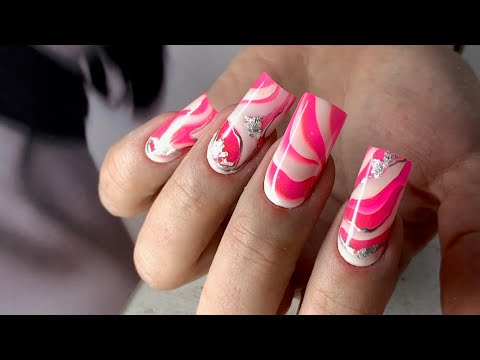 Видео: Ногти ЛЕДЕНЕЦ🍭🍭🍭🍭🍭