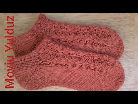 Видео: Ажурли следочка.37-38-39 размерда