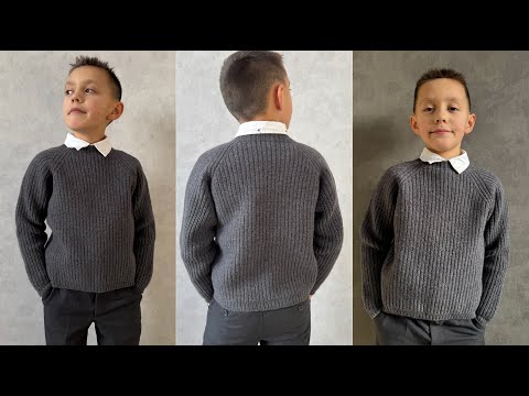 Видео: Джемпер полупатентнои резинкои регланом сверху с азиатским ростком