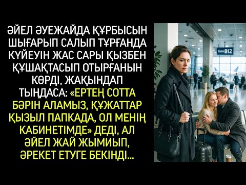 Видео: Байқатпай жақындаған әйел олардың әңгімесін тыңдады: «Ертең сотта одан бәрін аламыз…»