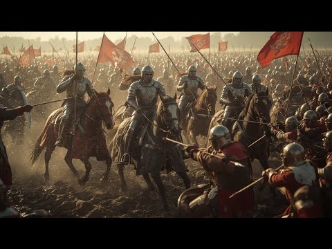 Видео: Как французские рыцари НАКОНЕЦ-ТО вырезали 2 000 английских лучников в жестокой мести