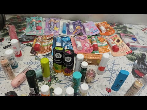 Видео: Бальзамы для губ. Запасы.