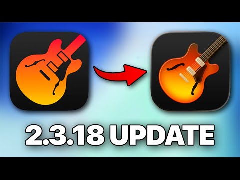 Видео: Новое обновление GarageBand: что изменилось в версии 2.3.18