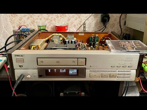 Видео: Sony cdp-x555 (оживление. Отличия от cdp-x333 😎)