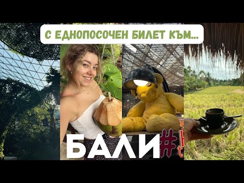 Видео: Заминавам с ЕДНОПОСОЧЕН билет за БАЛИ 🎋 | Престой на НАЙ-ДОБРОТО летище в света ✈️