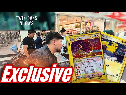 Видео: Вы НИКОГДА не видели таких карточек с покемонами | Эксклюзивное шоу Twin Oaks