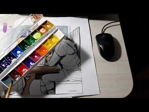 Видео: Челлендж УСПЕТЬ РАСКРАСИТЬ ЗА ЧАС В РАСКРАСКАХ АНТИСТРЕСС