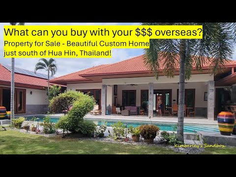 Видео: Индивидуальный дом на продажу недалеко от Хуахина, Таиланд