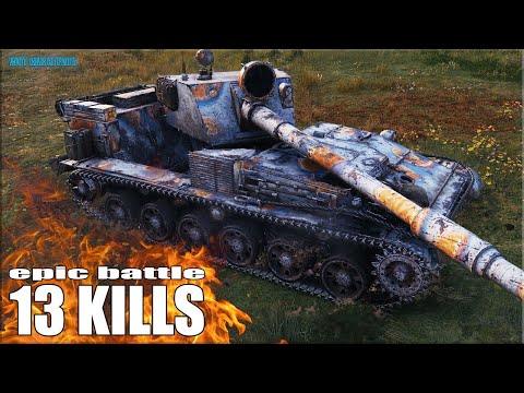 Видео: 13 фрагов и ФУЛОВЫЙ до КОНЦА БОЯ ✅ World of Tanks СУ-130ПМ лучший бой на прем ПТ СССР