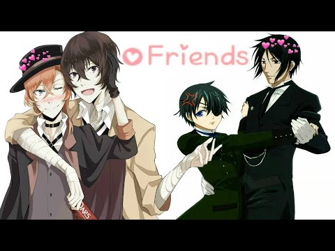 Видео: Аниме клип -Друзья и больше ничего.