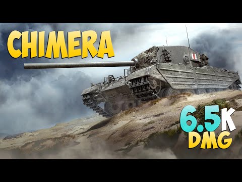 Видео: Chimera - 5 Kills 6.5K DMG - Редкий! - Мир Танков