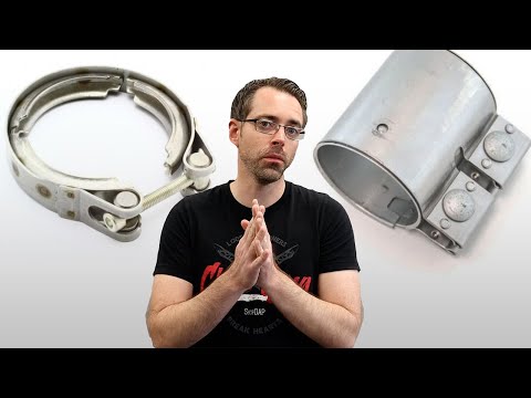 Видео: Хомуты для выхлопной системы V-Band и Slip On | AskDap