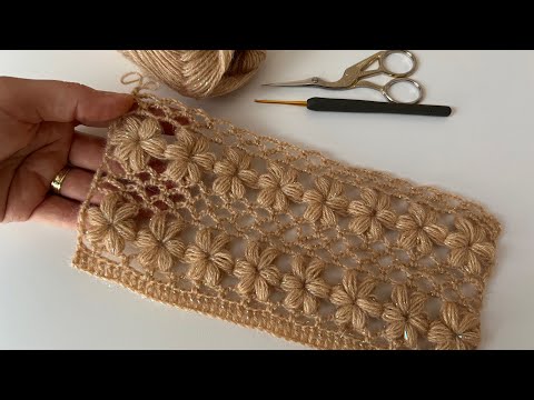 Видео: Легкие схемы вязания крючком прямоугольной шали, шарфа, одеяла, сумки для начинающих / СУБТИТРЫ