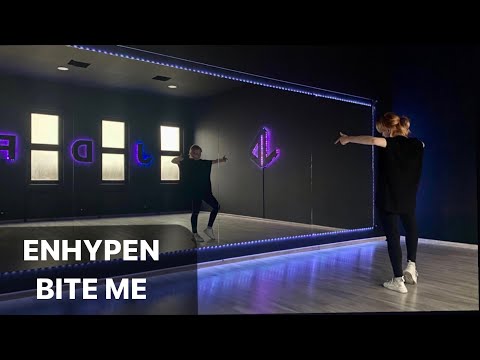 Видео: ENHYPEN - BITE ME Dance Tutorial Русский Туториал