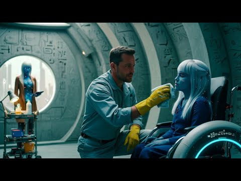 Видео: «Инопланетная миллиардерша увидела, как уборщик ухаживает за её инвалидным ребёнком»