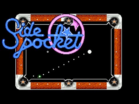 Видео: Side Pocket (NES - Dendy - Famicom - 8 bit) - Бильярд на Денди - Walkthrough no commentary