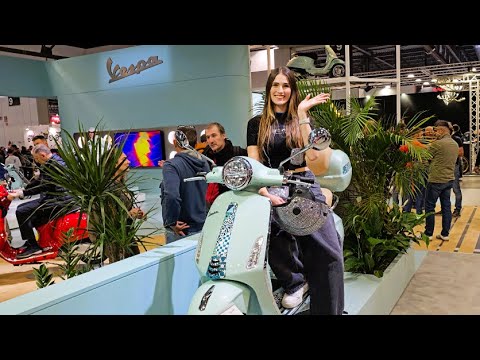 Видео: Vespa 16 — совершенно новые модели скутеров, которыми вы сможете насладиться в 2026 году.