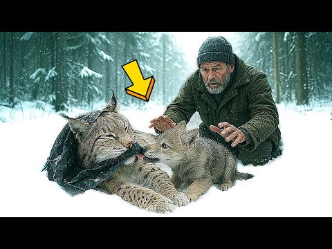Видео: ЗАМЕРЗШИЙ ВОЛЧОНОК ПРИШЕЛ к СТАРИКУ и ПРОСИЛ О ПОМОЩИ НЕ ДЛЯ СЕБЯ