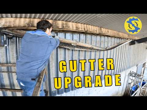 Видео: Ремонт водостоков в долине #инжиниринг #мастерская #фермерство #сварка