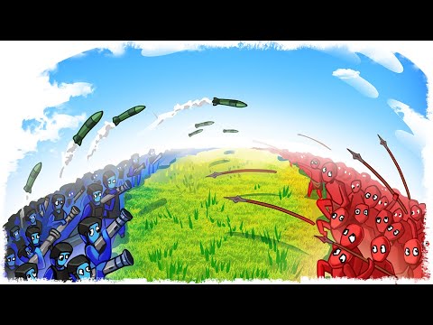 Видео: ДРЕВНИЕ ЛЮДИ vs ОРУЖИЕ!!! КВАНТУМ vs ГЛЮК В TABS!!!