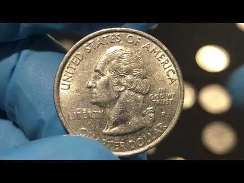 Видео: Монети США (четвертаки). Моя колекція