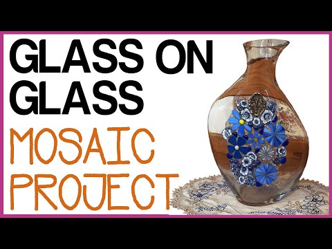 Видео: Мозаичная ваза GOG, смешанная техника