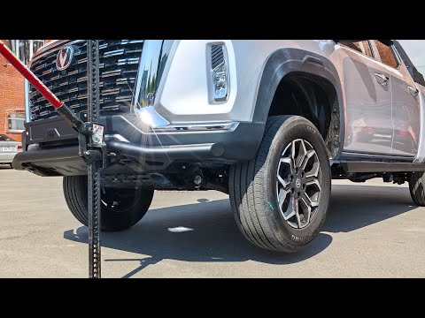 Видео: Передний бампер РИФ на Changan Hunter Plus: обзор и установка