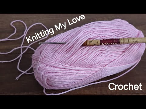 Видео: Посмотрите, как это красиво! Будьте первым, кто узнает, что это чудесно, как кружево! вязание крючко